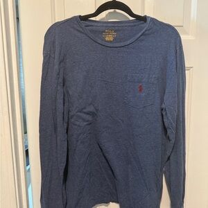 Polo by Ralph Lauren Blue Long Sleeve Tee
